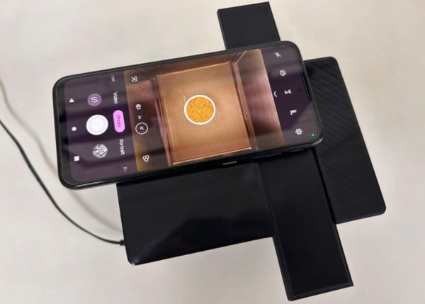 celular para detecção de fraude em café